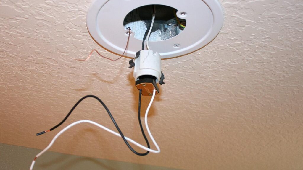 install ceiling lights