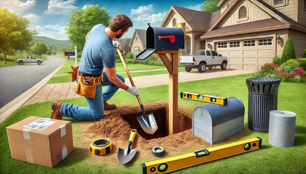 install a mailbox