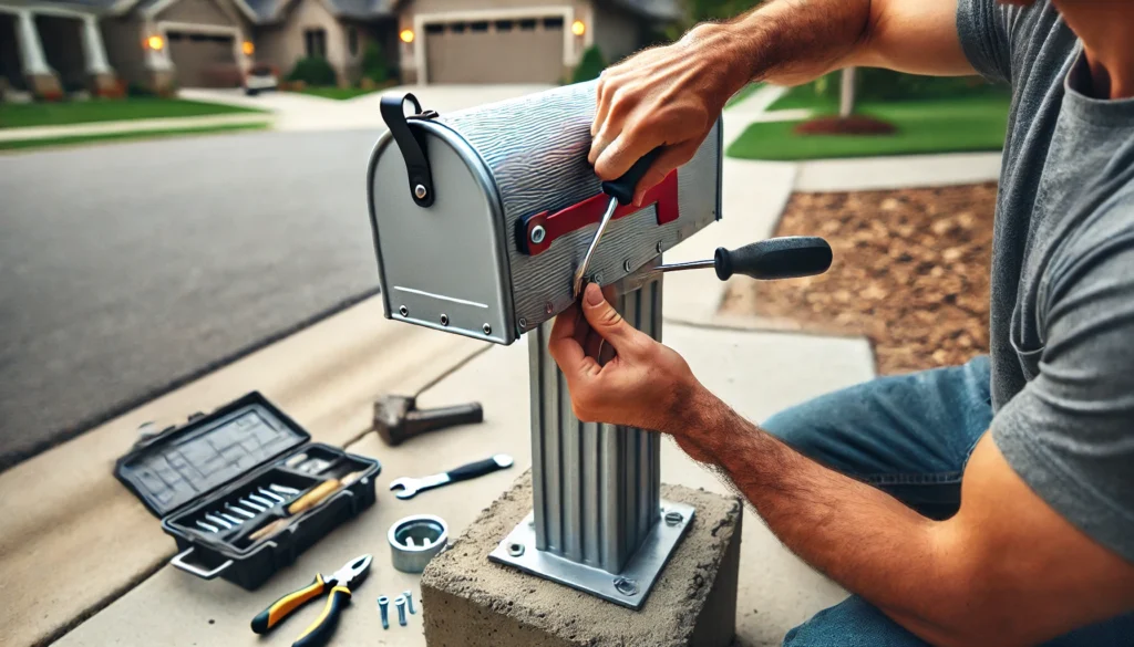 install a mailbox