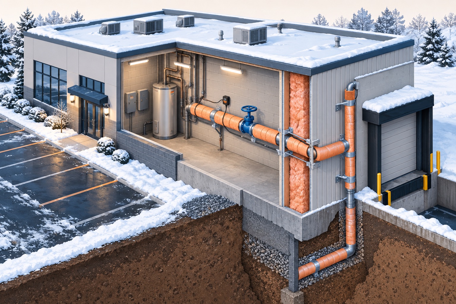 How to Winterize a Commercial Building: A Practical Freeze Checklist